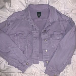 Purple Jean jacket